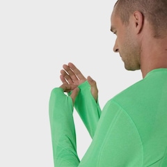 Camiseta ASICS Manga Longa Road Seamless Masculino - Foto 5