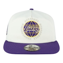 Boné New Era The Golfer Los Angeles Lakers California Masculino - Foto 3
