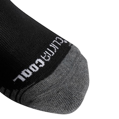 Meia Cano Médio Climacool Cushioned Crew adidas - 3 Pares - Unissex - Foto 3