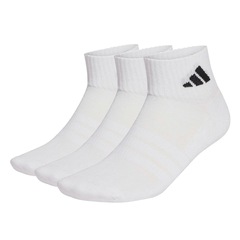 Meia Cano Médio Cushioned Ankle adidas - 3 Pares - Unissex - Foto 1