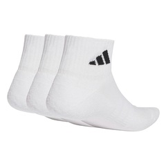 Meia Cano Médio Cushioned Ankle adidas - 3 Pares - Unissex - Foto 2