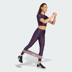 Camiseta adidas Essentials de Treino Shine Feminina - Foto 4