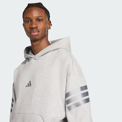 Blusão de moletom com capuz adidas Três Listras Future Icons Masculino - Foto 6