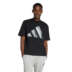 Camiseta adidas Holiday Big Logo Masculina - Foto 1