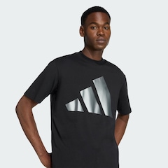 Camiseta adidas Holiday Big Logo Masculina - Foto 5