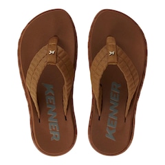 Chinelo Kenner Megah Canela Masculino - Foto 3