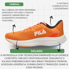 Kit Tênis Fila Fastness E Meia - Masculino - Foto 4