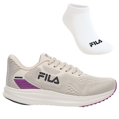 Tênis Fila Fastness E Meia - Feminino - Foto 1