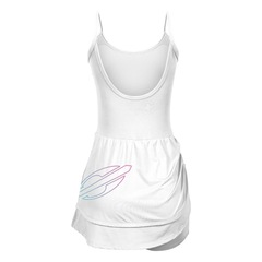 Vestido Macaquinho Mormaii Beach Tennis Vitória Marchezini Feminino - Foto 3