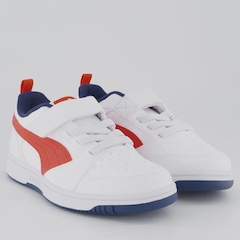 Tênis Puma Rebound V6 LO Infantil - Foto 2