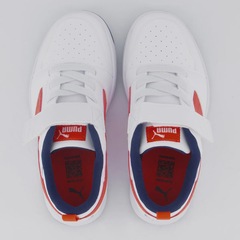 Tênis Puma Rebound V6 LO Infantil - Foto 4