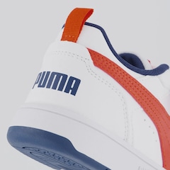 Tênis Puma Rebound V6 LO Infantil - Foto 6