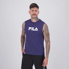Camiseta Regata Fila Letter Masculina - Foto 3