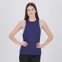Camiseta Regata Fila Comfort Chevron Letter Feminina - Foto 1