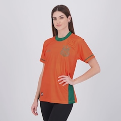 Camisa Finta Sampaio Corrêa Goleiro 2024 - FutFanatics - Feminina - Foto 3