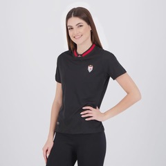 Camisa Do Atlético Goianiense Concentração 2024 Dragão Premium - FutFanatics - Feminina - Foto 3