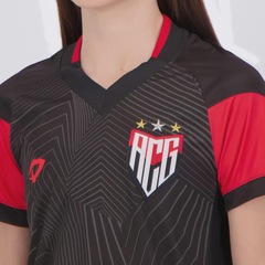 Camisa Do Atlético Goianiense Treino 2024 Dragão Premium - FutFanatics - Feminina - Foto 5
