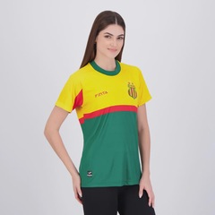 Camisa Finta Sampaio Corrêa Aquecimento 2024 - FutFanatics - Feminina - Foto 2