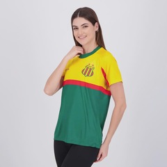Camisa Finta Sampaio Corrêa Aquecimento 2024 - FutFanatics - Feminina - Foto 3