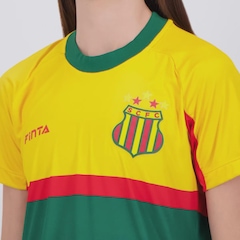 Camisa Finta Sampaio Corrêa Aquecimento 2024 - FutFanatics - Feminina - Foto 5