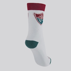 Meia Fluminense Casual - FutFanatics - Infantil - Foto 2