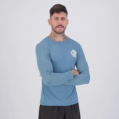 Camisa Do Flamengo Protection UV Manga Longa - Masculina - Foto 2