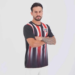 Camisa Do São Paulo Dry Tricolor 7 Lucas - Masculino - Foto 3