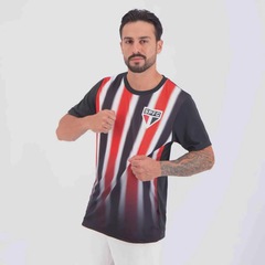 Camisa Do São Paulo Dry Tricolor 7 Lucas - Masculino - Foto 4