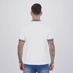 Camisa Do Santos Retrô Vintage - FutFanatics - Masculina - Foto 4