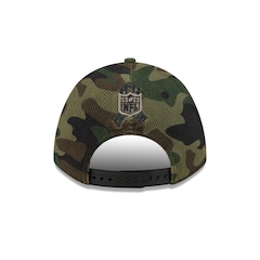 Boné New Era 9Forty M-Crown A-Frame San Francisco 49ers NFL Salute Service 2025 Masculino - Foto 4