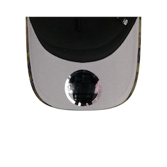 Boné New Era 9Forty M-Crown A-Frame San Francisco 49ers NFL Salute Service 2025 Masculino - Foto 7