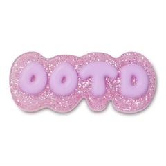 Jibbitz Crocs OOTD Roxa de Glitter - Foto 1