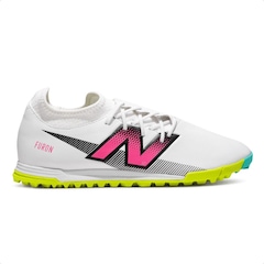 Chuteira Society Adulto New Balance Furon Dispatch FG V7+ - Foto 1