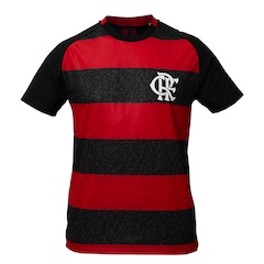 Camisa do Flamengo Dive Rubro Negro Braziline - Masculina - Foto 1