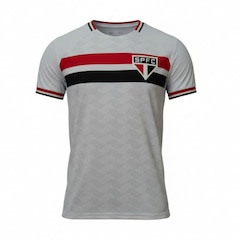 Camisa do São Paulo Raglan Bench Braziline - Masculina - Foto 1