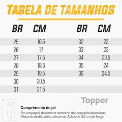 Chuteira Futsal Infantil Topper Camaleão - Foto 4