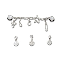 Jibbitz Crocs Punk e Prateado Removível - Foto 1