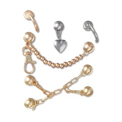 Jibbitz Crocs Garota Legal do Festival Pack com 5 Peças - Foto 1