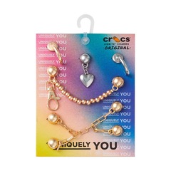 Jibbitz Crocs Garota Legal do Festival Pack com 5 Peças - Foto 4