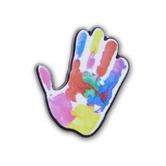 Jibbitz Crocs Mão Holi - Foto 1