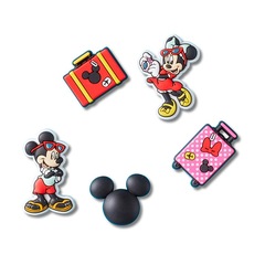 Jibbitz Crocs Disney Mickey de Férias Pack com 5 Peças - Foto 1