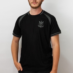 Camisa do Flamengo Raglan Scored Braziline - Masculina - Foto 3