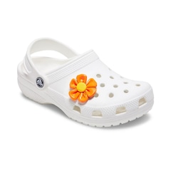 Jibbitz Crocs Flor Laranja - Foto 2