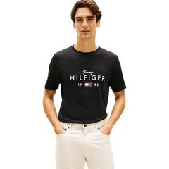 Camiseta Tommy Hilfiger Brand Love Big Tee Masculina - Foto 4