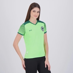 Camisa Gr33n Goiás Treino Goleiro 2023 Feminina - Foto 2