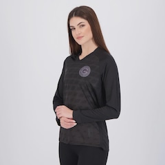 Camisa Gr33n Goiás Goleiro 2023 Manga Longa Feminina - Foto 3