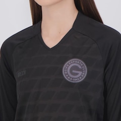 Camisa Gr33n Goiás Goleiro 2023 Manga Longa Feminina - Foto 5
