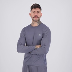 Camiseta Diadora EXC Logo ML Masculino - Foto 3