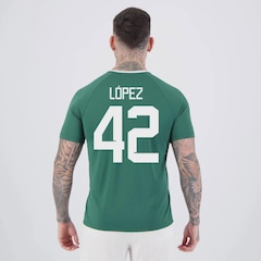 Camisa Palmeiras Alviverde 42 Flaco López Masculina - Foto 1