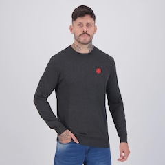 Blusão Moletom Pullover Vasco Conto Masculino - Foto 2